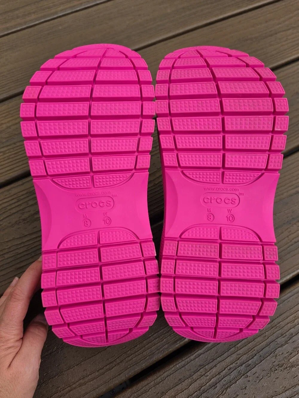 Crocs X Lisa Frank Mega Crush Clogs Size M8/W10 ••EXCELLENT CONDITION••